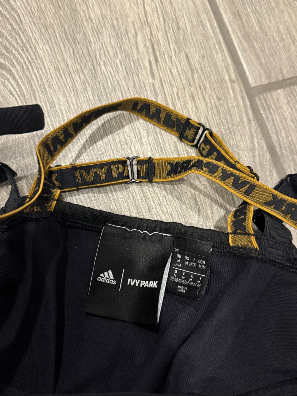 ADIDAS X IVY PARK BY BEYONCÉ Black Strappy Catsuit - Picture 5 of 5